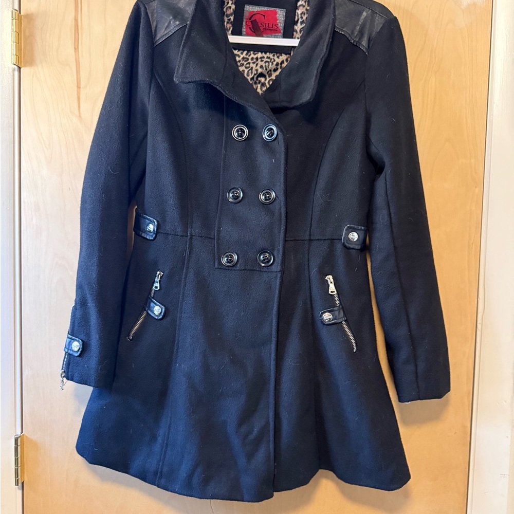Black Pea Coat